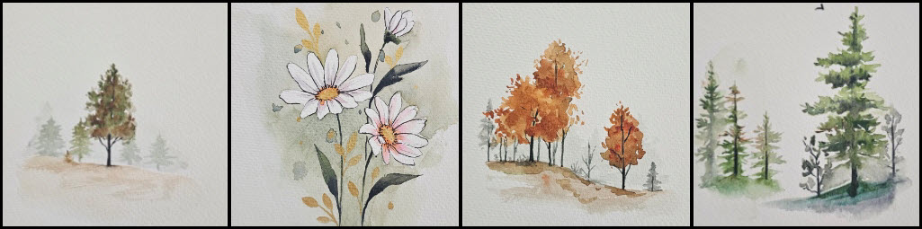 A More Artistic Tattoo Artist - Painting Using Watercolors